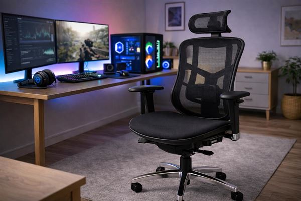 Ergonomisk kontorstol – det digitale menneskes nødvendige upgrade